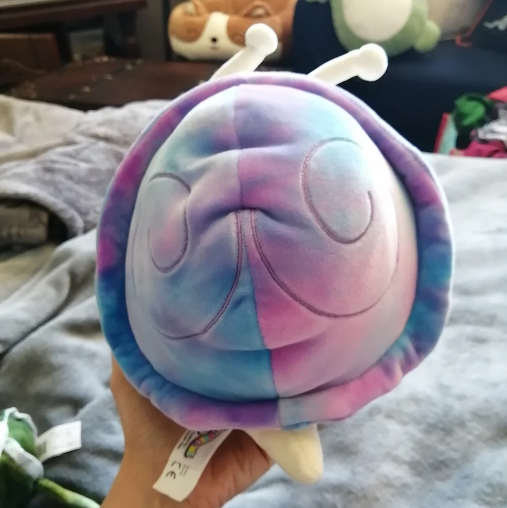 NWT Australian exclusive Elysa the snail squishmallow plush with soft antenna - Picture 2 of 5